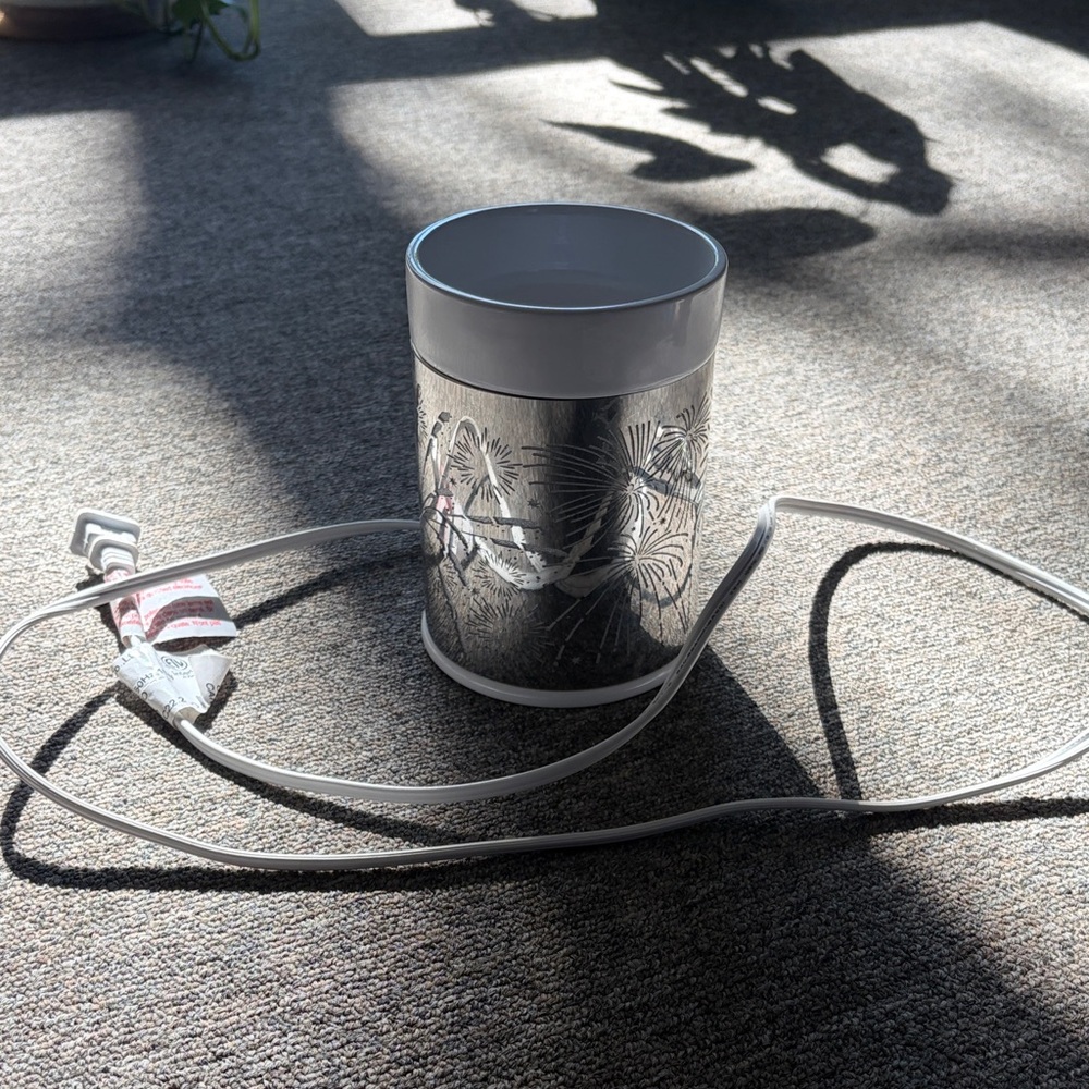 PartyLite Silver Electric Wax Warmer